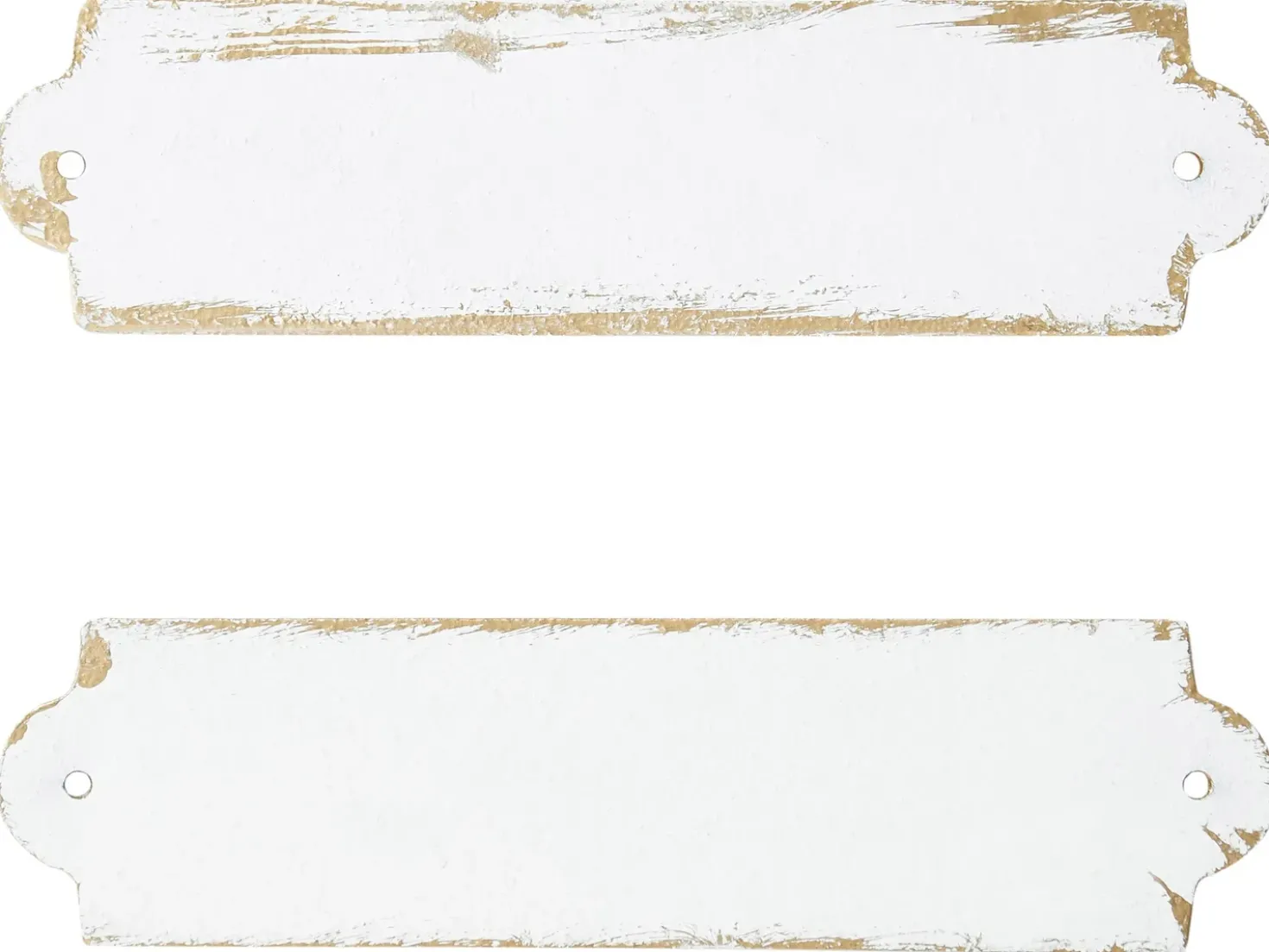 Decorazione da parete ISERE 6 cm Bianco