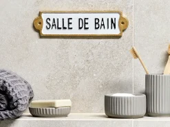 Decorazione da parete ISERE 6 cm Bianco