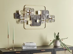 Decorazione da parete LAWRENCIUM Metallo 50 cm Multicolore