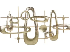 Decorazione da parete MANGANESE Metallo 50 cm Oro