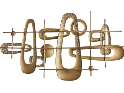 Decorazione da parete MANGANESE Metallo 50 cm Oro
