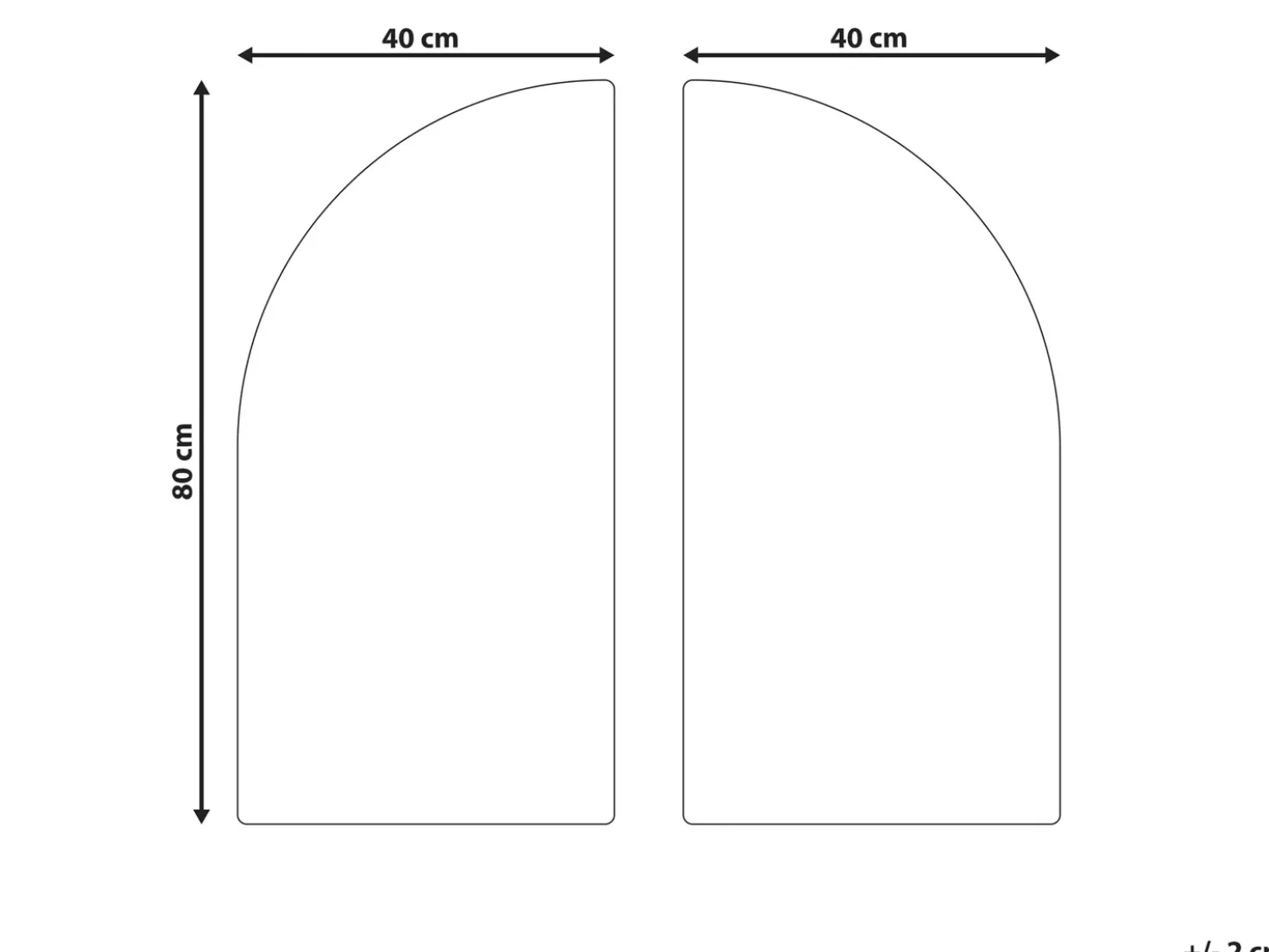 Decorazione da parete OGAN 80 cm Nero