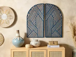 Decorazione da parete OGAN 80 cm Nero