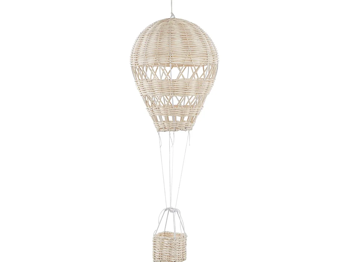 Decorazione da parete Palloncino BEMBA Rattan 60 cm Naturale