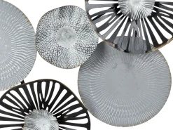 Decorazione da parete TENNESSINE Metallo 49 cm Nero