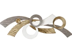 Decorazione da parete TIMAHOE Metallo 31 cm Oro