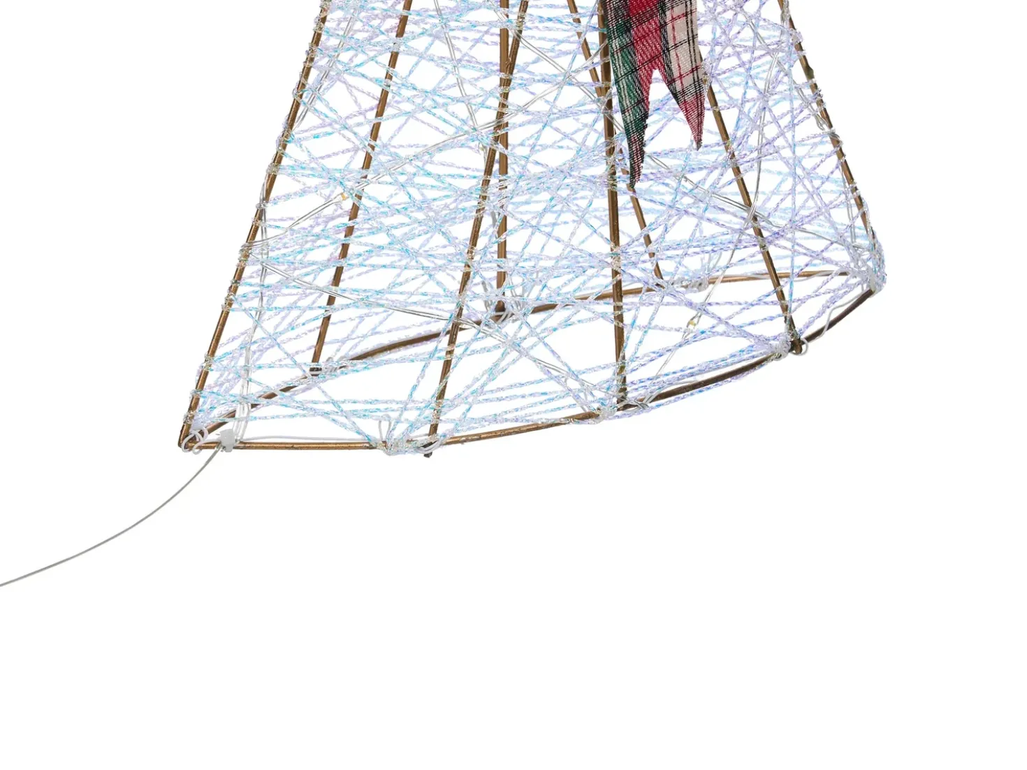 Decorazione natalizia ANNSJON Angelo 30/40 cm Multicolore