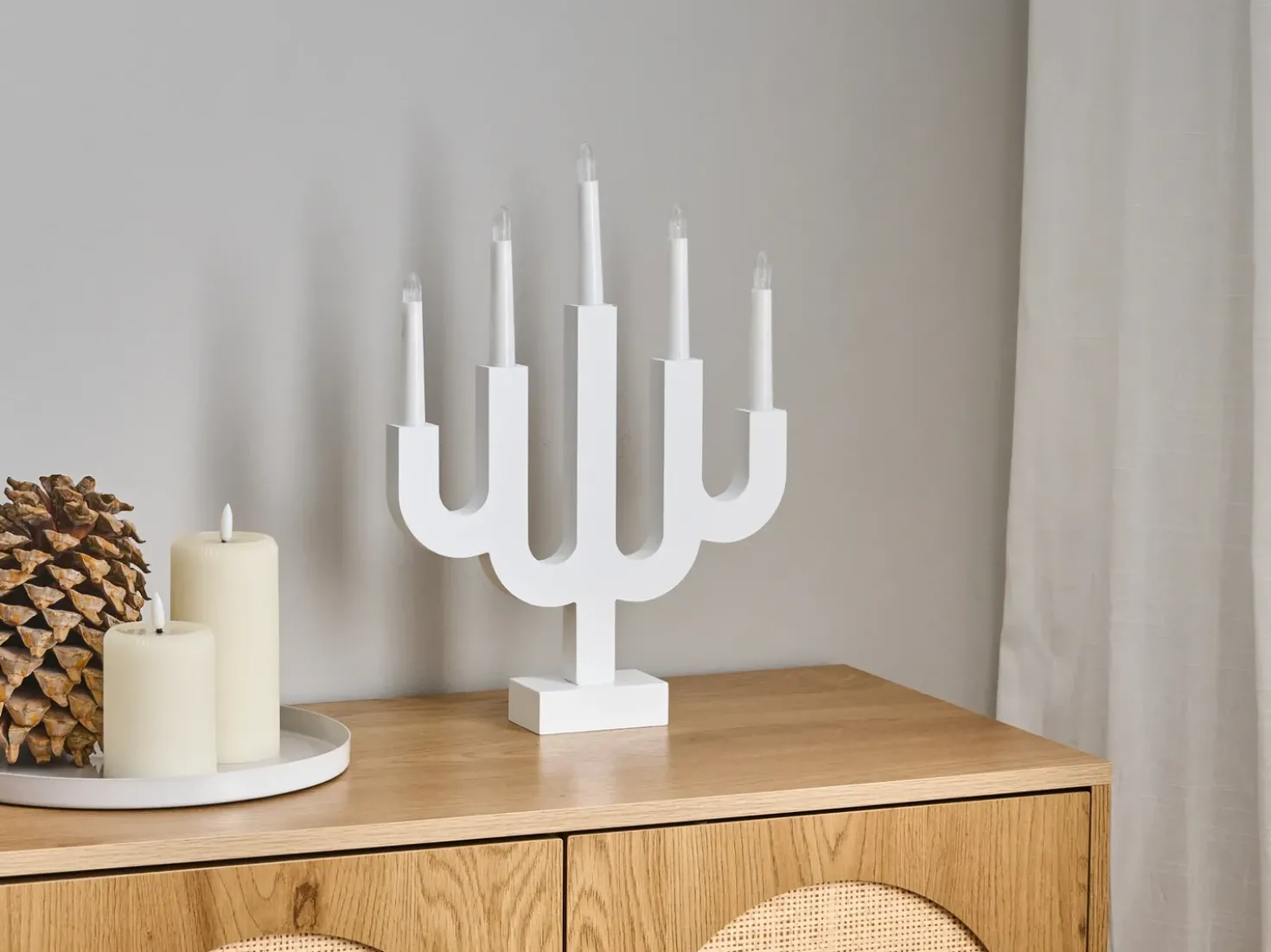 Decorazione natalizia BJORKAN LED Bianco