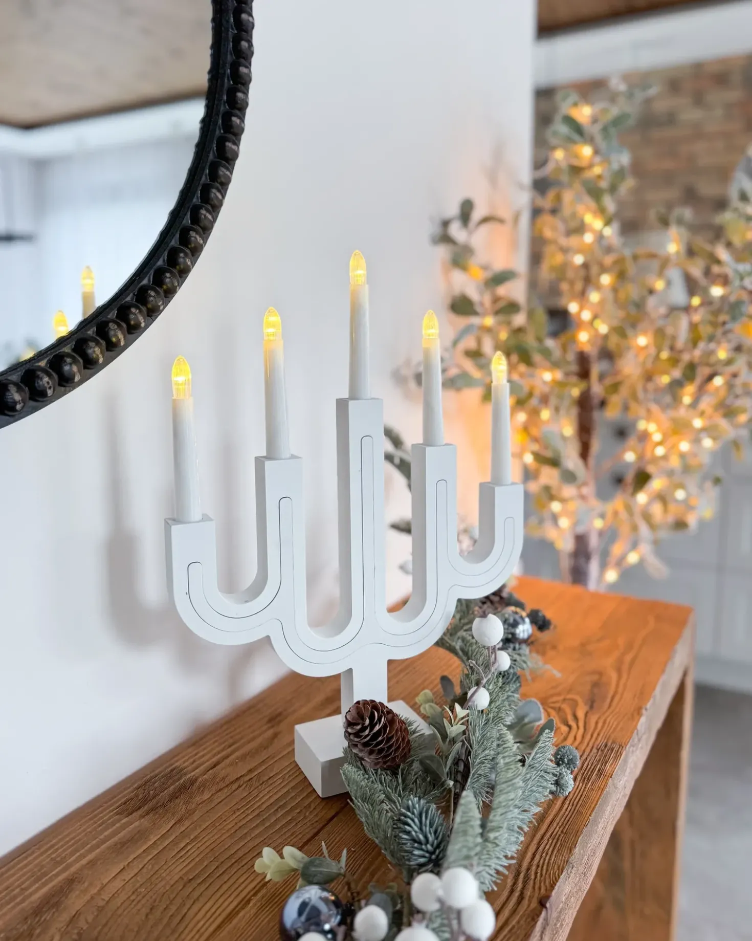 Decorazione natalizia BJORKAN LED Bianco