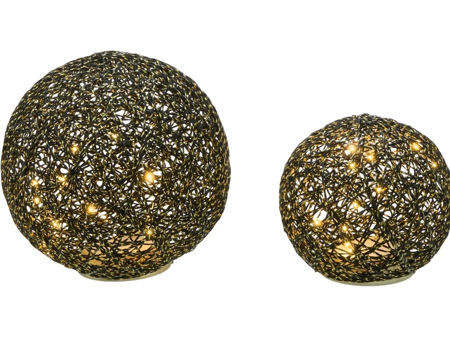 Decorazione natalizia BOLMEN Palla di Natale 15/20 cm Nero