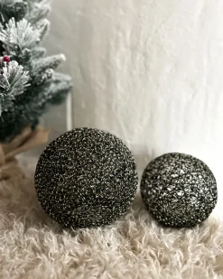Decorazione natalizia BOLMEN Palla di Natale 15/20 cm Nero