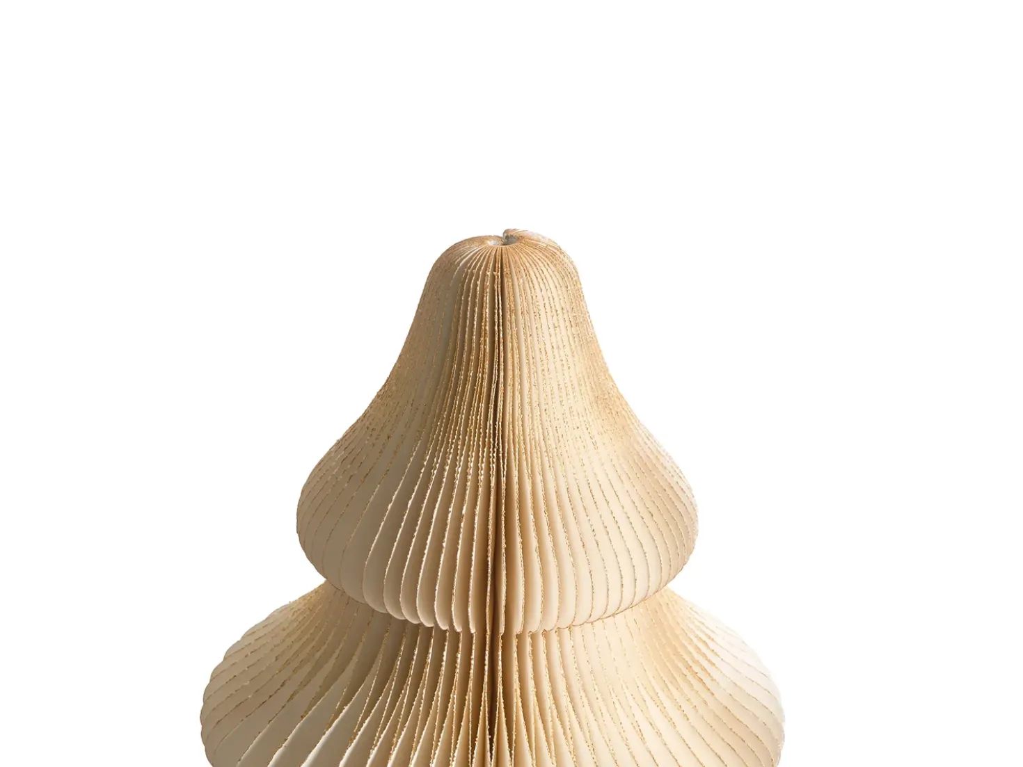 Decorazione natalizia Lampada da tavolo DREVJA Albero di Natale 51 cm Beige