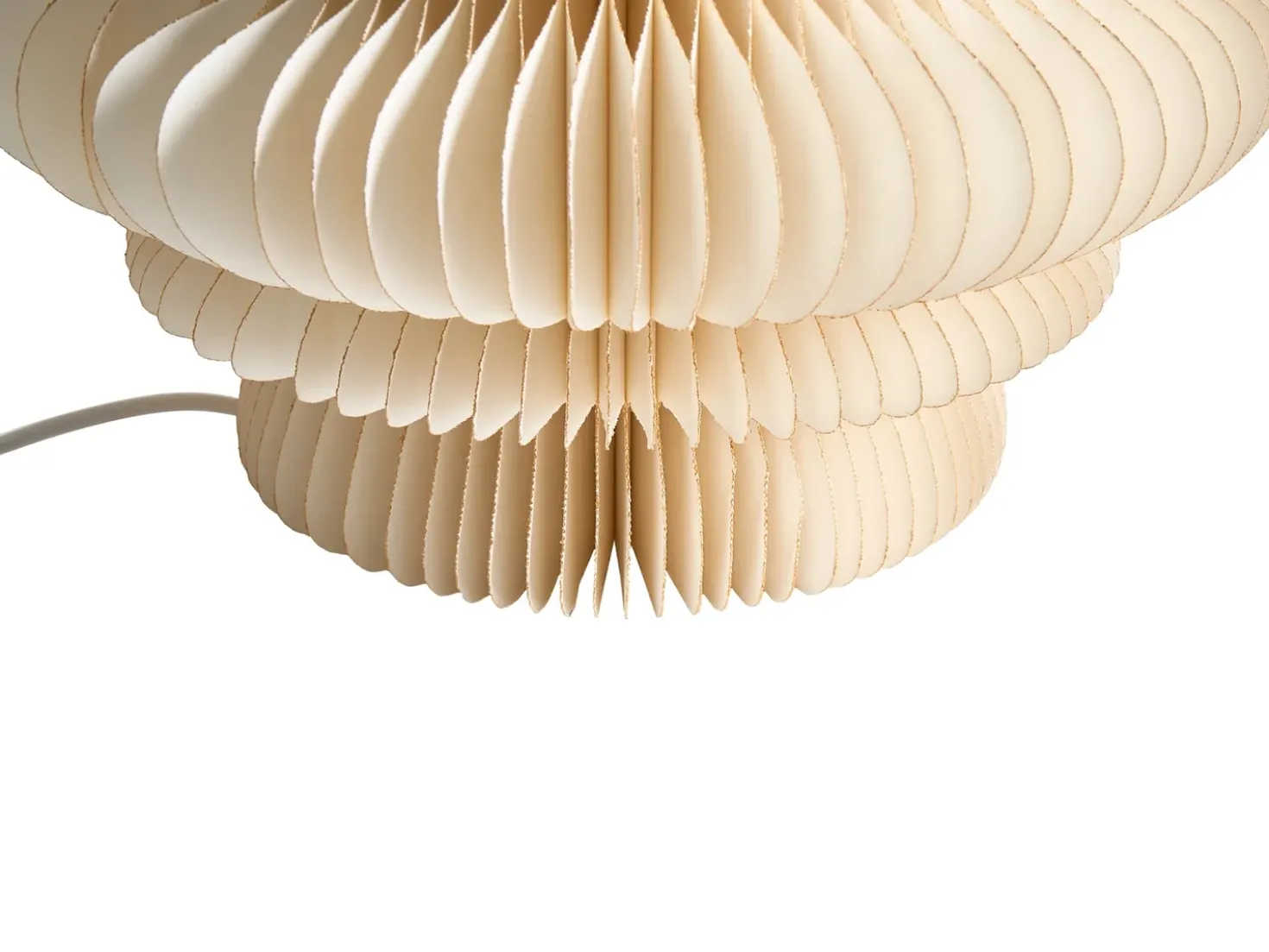 Decorazione natalizia Lampada da tavolo DREVJA Albero di Natale 51 cm Beige