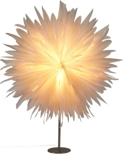 Decorazione natalizia Lampada da tavolo SATOPANTH Stella 70 cm Bianco
