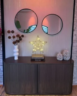 Decorazione natalizia LED FARUP Stella 51 cm Oro