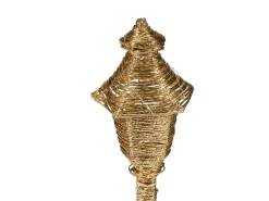 Decorazione natalizia LED ALFTANES Lampada da palo 62 cm Oro