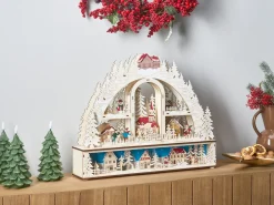 Decorazione natalizia LED NORSJO 36 cm Marrone chiaro