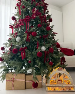 Decorazione natalizia LED NORSJO 36 cm Marrone chiaro