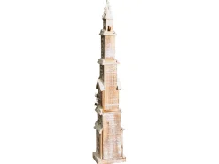 Decorazione natalizia LED NASIJARVI Casa 85 cm Marrone chiaro