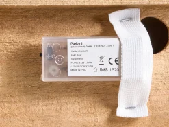 Decorazione natalizia LED NASIJARVI Casa 85 cm Marrone chiaro