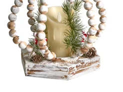 Decorazione natalizia LED PETRUMA 40 cm Marrone chiaro