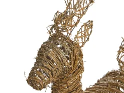 Decorazione natalizia LED GRINDAVIK Renna 97 cm Naturale