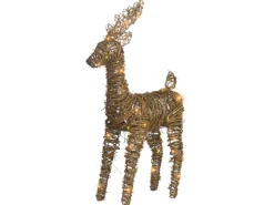 Decorazione natalizia LED GRINDAVIK Renna 97 cm Naturale