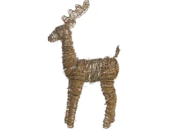 Decorazione natalizia LED GRINDAVIK Renna 97 cm Naturale