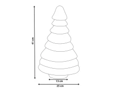 Decorazione natalizia LED ANDAN Albero di Natale 41 cm Verde