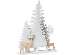 Decorazione natalizia LED GISSELAN 45 cm Bianco