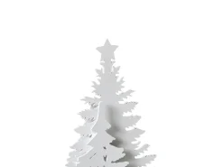 Decorazione natalizia LED FEMAN Renna Albero di Natale 36 cm Bianco