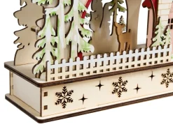 Decorazione natalizia LED SELURA 30 cm Marrone chiaro