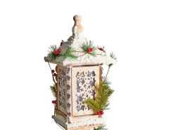 Decorazione natalizia LED LENTIRA Lampada da palo 80 cm Marrone chiaro