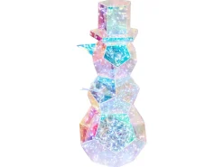 Decorazione natalizia LED ARCTICA Pupazzo di neve 43 cm Multicolore