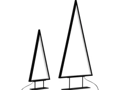 Decorazione natalizia LED LOPPI Albero di Natale 47/69 cm Nero