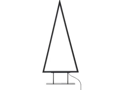 Decorazione natalizia LED LOPPI Albero di Natale 47/69 cm Nero