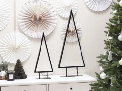 Decorazione natalizia LED LOPPI Albero di Natale 47/69 cm Nero