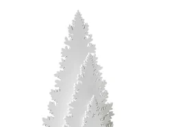 Decorazione natalizia LED EMMESAN Albero di Natale 33 cm Bianco