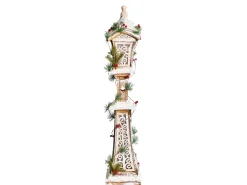 Decorazione natalizia LED LIESVESI Lampada da palo 80 cm Marrone chiaro