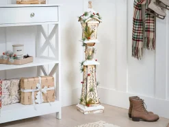 Decorazione natalizia LED LIESVESI Lampada da palo 80 cm Marrone chiaro