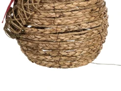 Decorazione natalizia LED OLAFSVIK Pupazzo di neve 52 cm Naturale