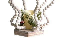 Decorazione natalizia LED PATARI Stella 42 cm Marrone chiaro