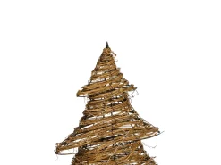 Decorazione natalizia LED FURESO Albero di Natale 60 cm Naturale