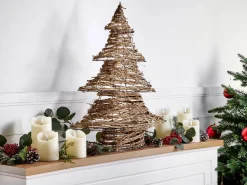 Decorazione natalizia LED FURESO Albero di Natale 60 cm Naturale