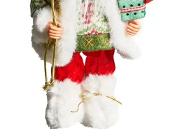 Decorazione natalizia MOSVATN Babbo Natale 37 cm Rosso/Verde