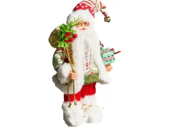 Decorazione natalizia MOSVATN Babbo Natale 37 cm Rosso/Verde