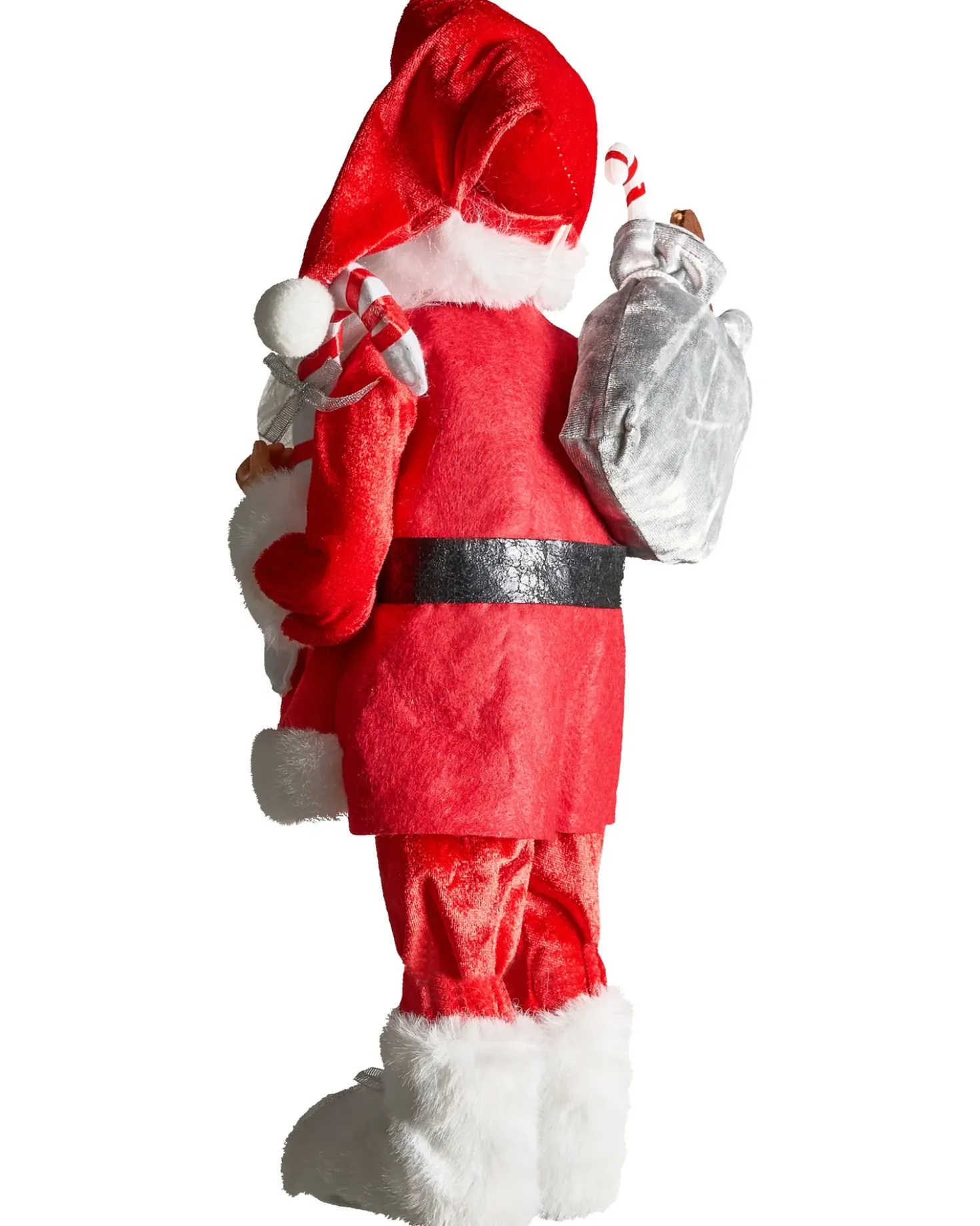 Decorazione natalizia ORMSAVATNET Babbo Natale 45 cm Rosso
