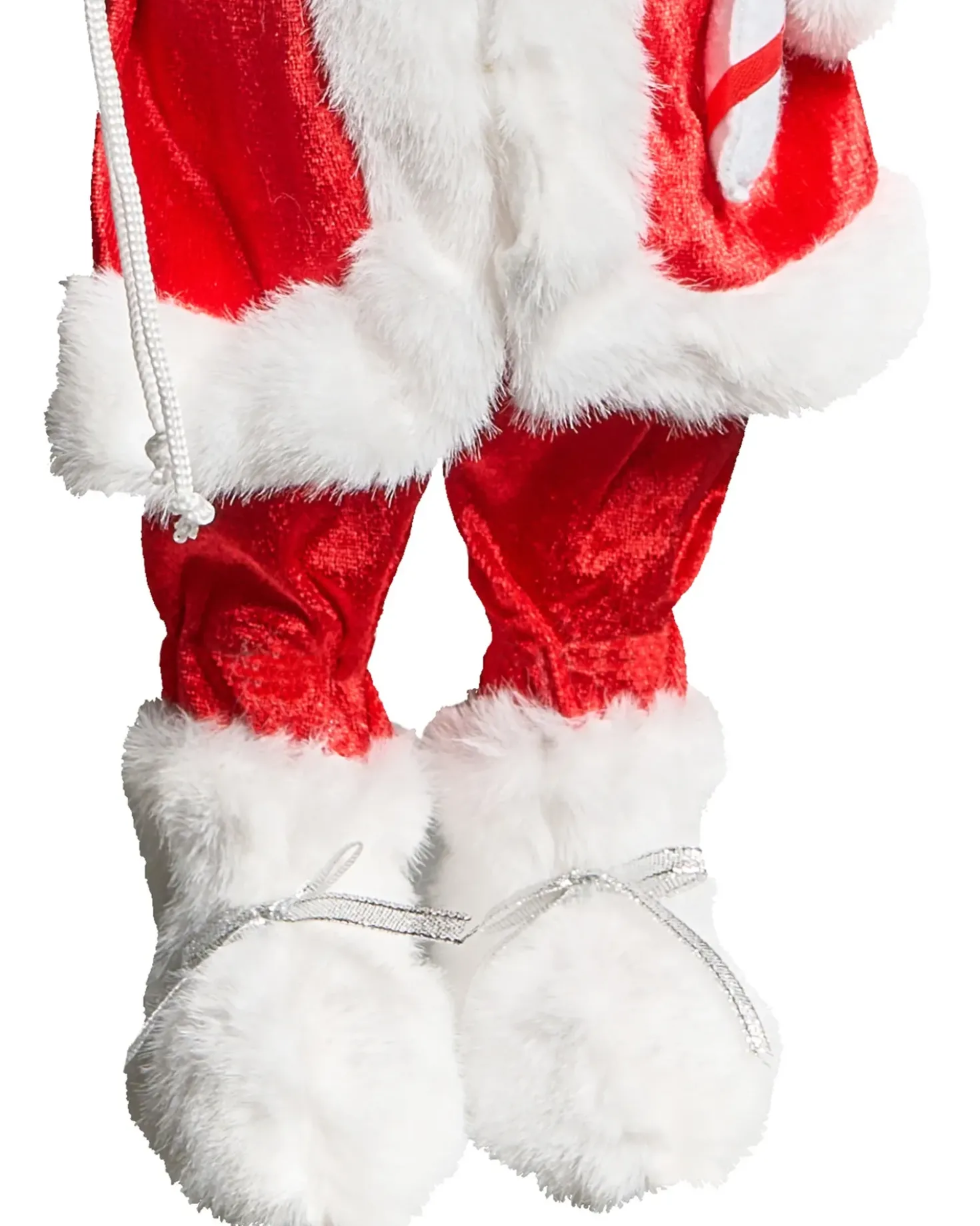 Decorazione natalizia ORMSAVATNET Babbo Natale 45 cm Rosso