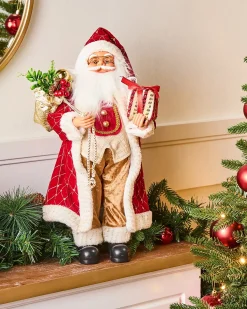 Decorazione natalizia RAMVATN Babbo Natale 44 cm Rosso