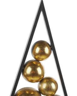 Decorazione natalizia RANUA Albero di Natale 65 cm Oro